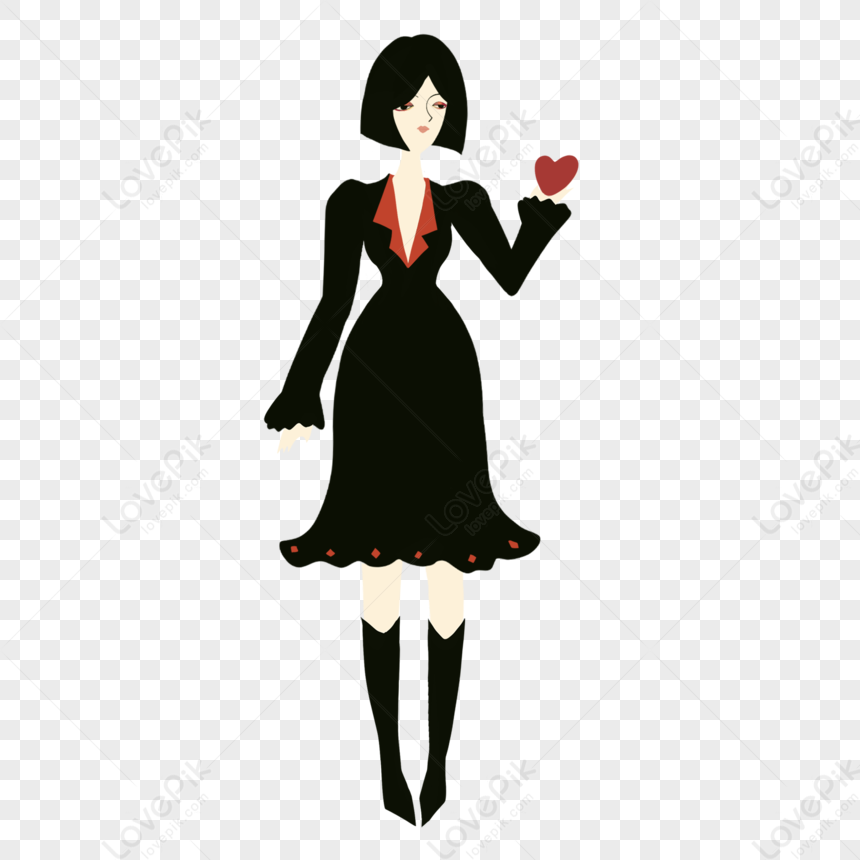 girl-character-black-cartoon-free-png-and-clipart-image-for-free