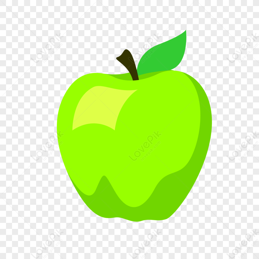 Green Apple PNG White Transparent And Clipart Image For Free Download -  Lovepik | 401384042
