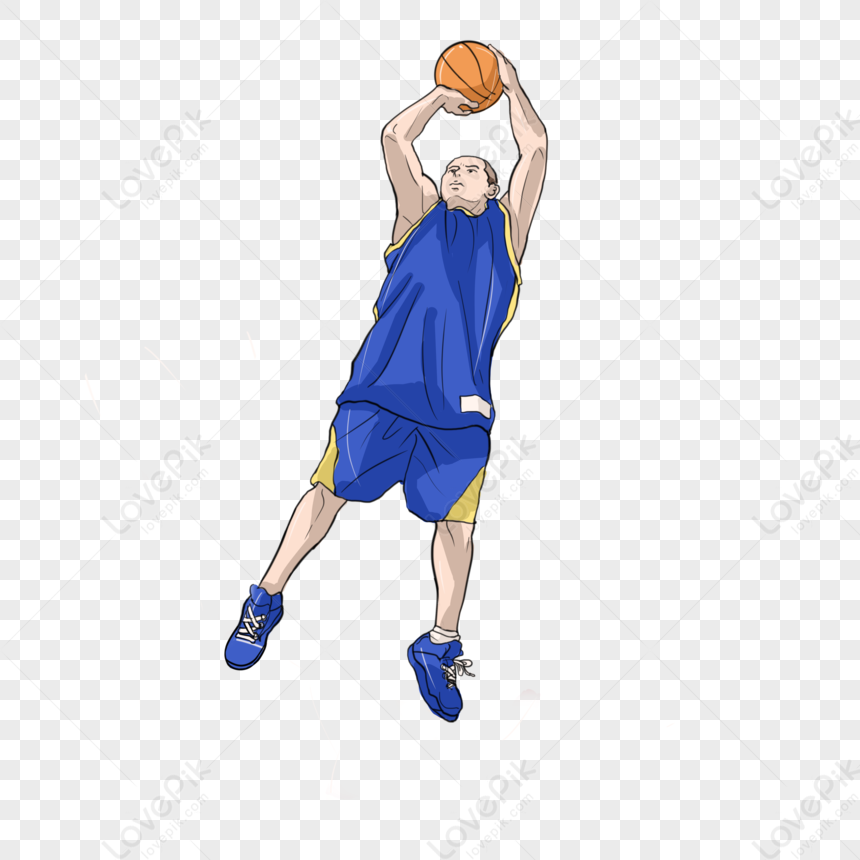 jump shot basketball clipart hd