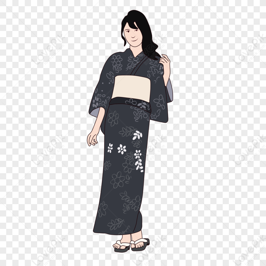 Kimono Girls Png Free Download And Clipart Image For Free Download Lovepik