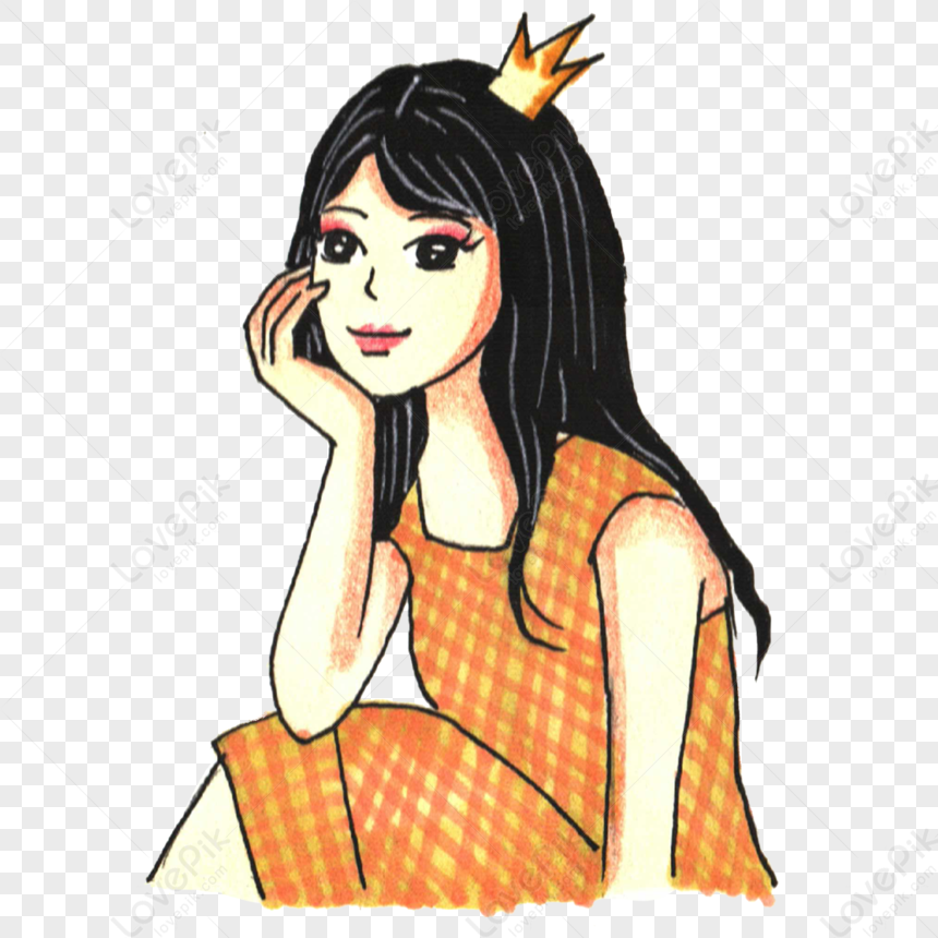 Perfect Cartoon Girl Image PNG Transparent Background And Clipart Image ...