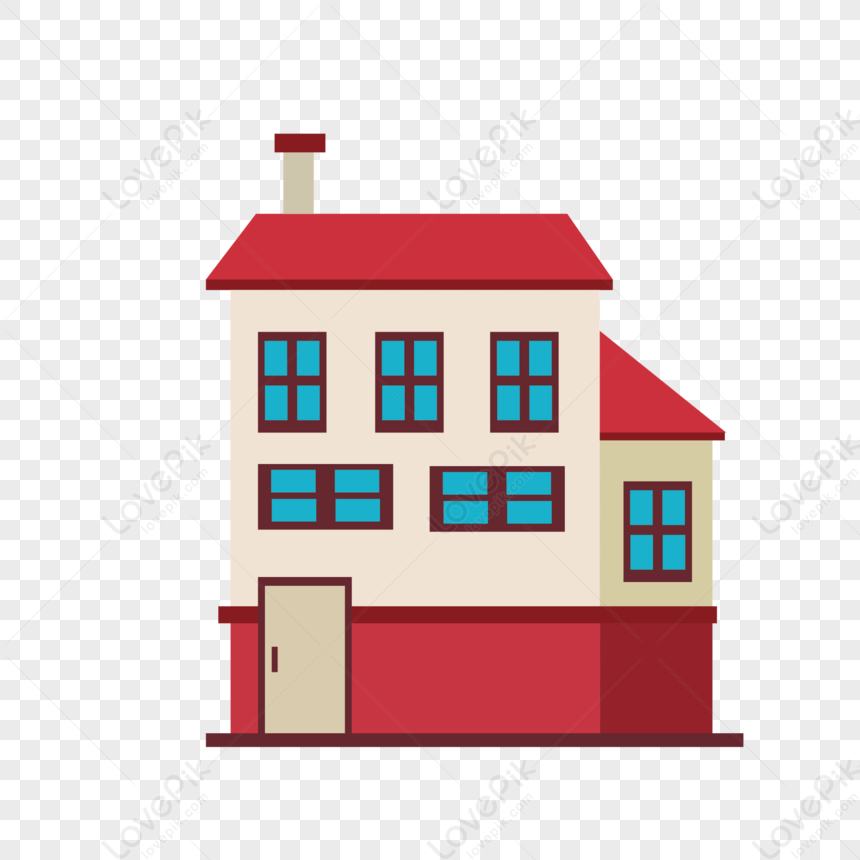 Drawing House Clip Art - Simple 3d House Vector - Free Transparent PNG  Clipart Images Download