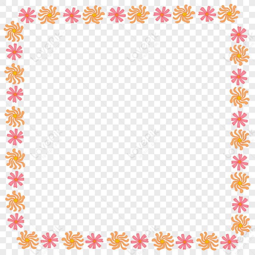 Small Daisy Border Free PNG And Clipart Image For Free Download ...