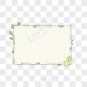 Flower Note Label Border, Flower Labels, Labels, Flower Border Png 