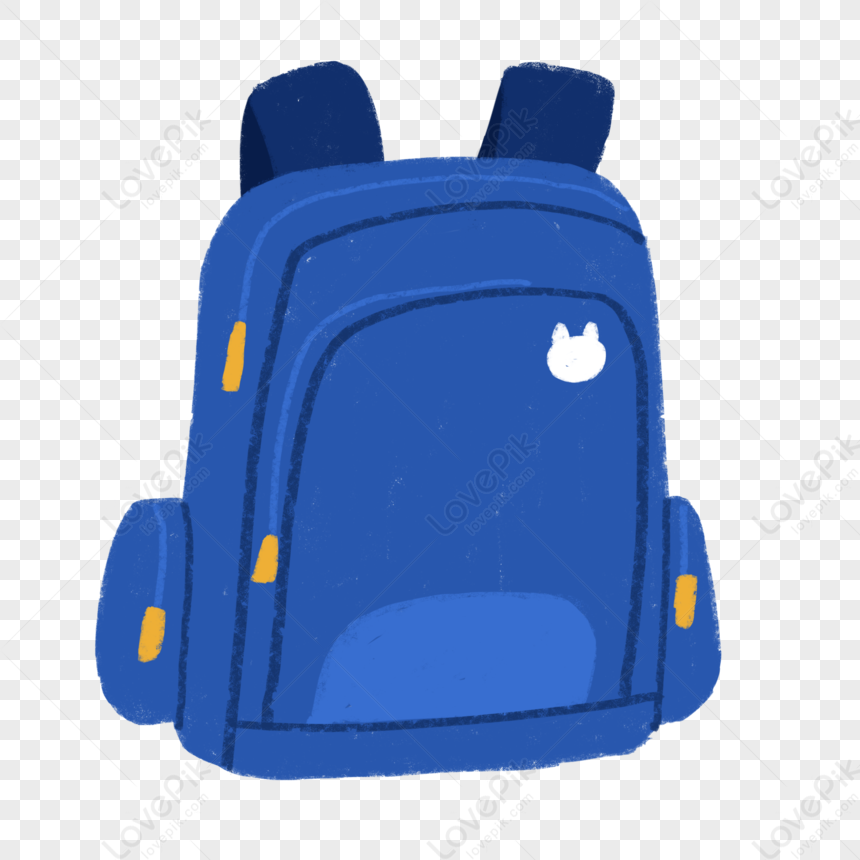 Backpack, Children Backpack, Simple Backpack, Cute PNG Image And ...