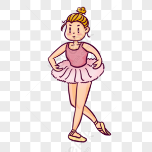 Little Girl Ballet Png Images With Transparent Background 