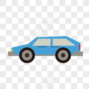 Blue Cartoon Car PNG Images With Transparent Background | Free Download ...