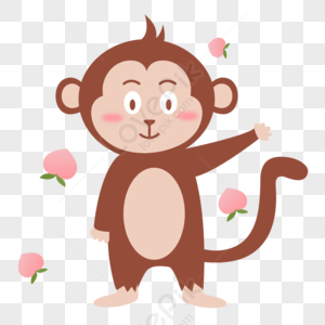 Cartoon Monkey PNG Images With Transparent Background | Free Download On  Lovepik