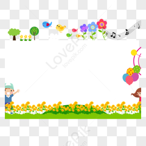 Childrens Border Images, HD Pictures For Free Vectors & PSD Download -  