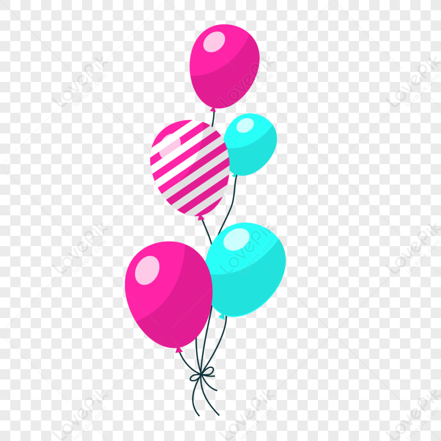 Globos De Colores PNG Imágenes Gratis - Lovepik