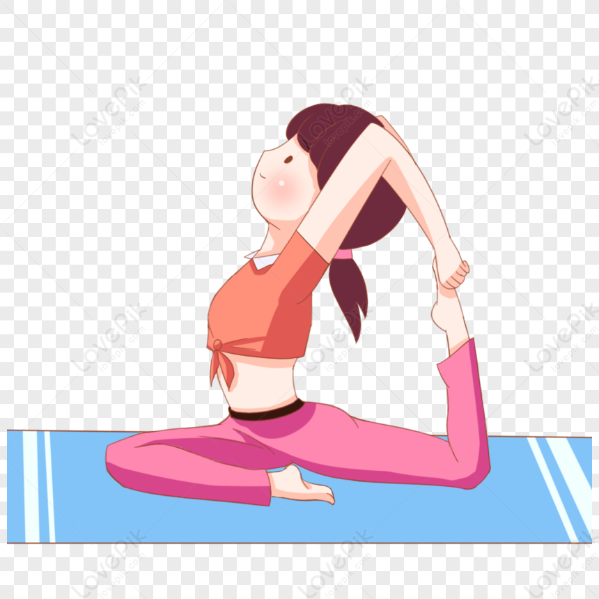 Fitness, Weight Loss, Fat And Thin, Stretching Exercises PNG Image Free ...