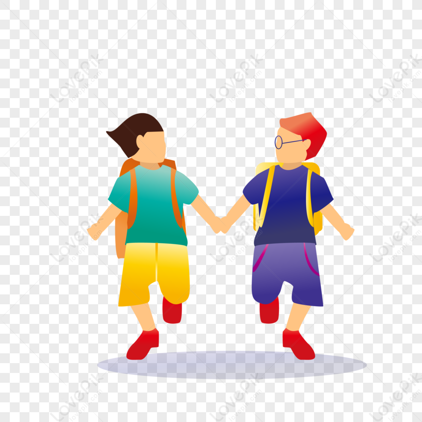 Flat Hand In Hand, Student, Class, Hand PNG Image Free Download And ...