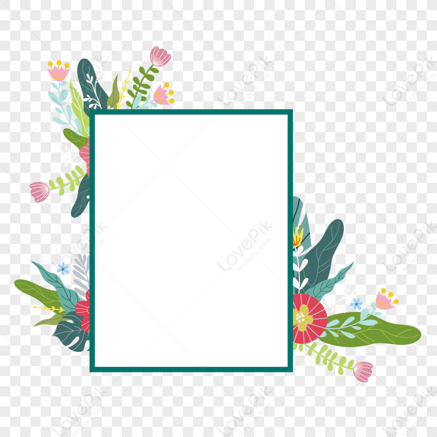 Flower Border Flower PNG Hd Transparent Image And Clipart Image For ...