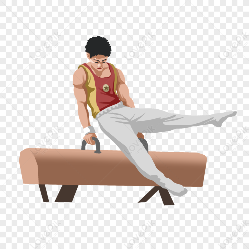 Gymnast, Athletes, Gymnastic Man, Regret Man Png Picture And Clipart 