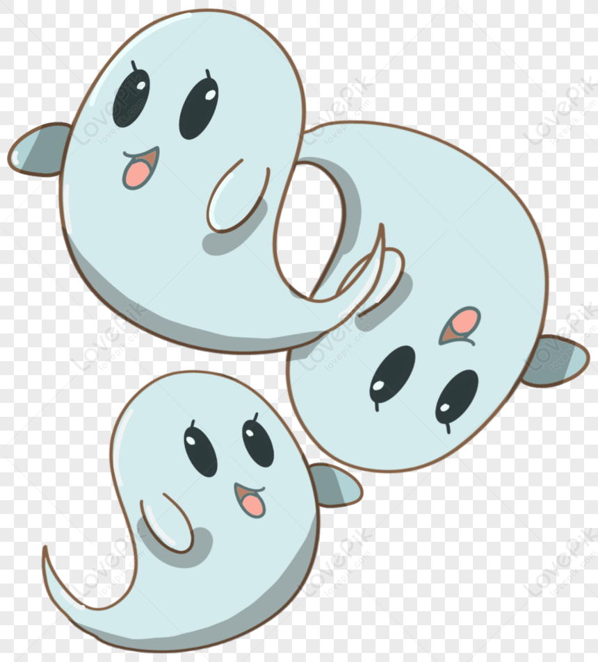 Little Ghost PNG White Transparent And Clipart Image For Free Download ...