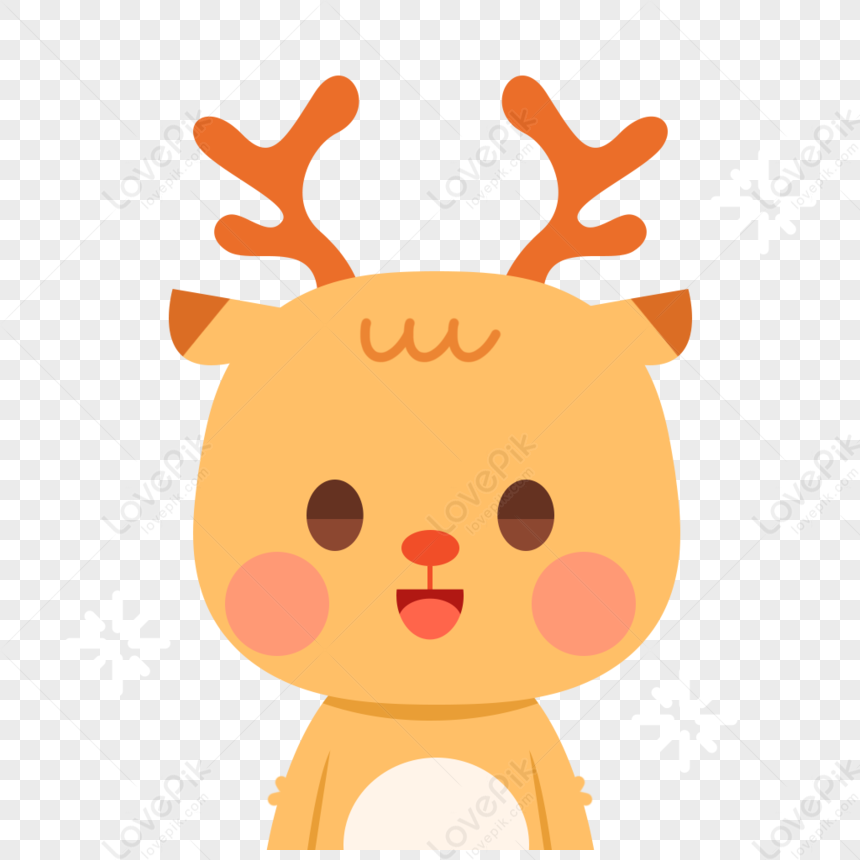 arctic reindeer clipart transparent