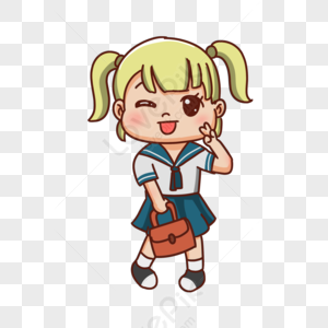 School Girl PNG Images With Transparent Background | Free Download On ...