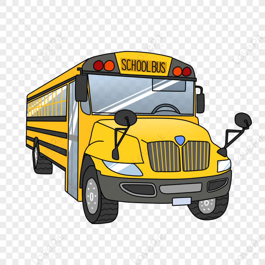 Yellow School Bus Free PNG And Clipart Image For Free Download - Lovepik |  401433749