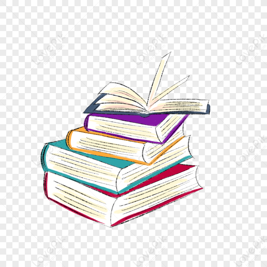 Books, Hand-painted Books, Books, Books Free PNG And Clipart Image For ...