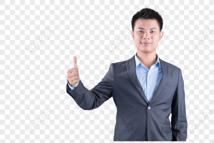 Business People Like Thumbs Up PNG Transparent And Clipart Image For ...