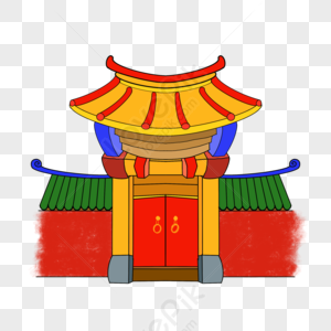 Cartoon Ancient Buildings PNG Images With Transparent Background | Free ...