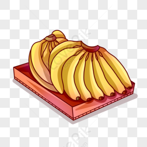 Mão Desenhada Ilustração De Ícone De Desenho Animado De Banana Royalty Free  SVG, Cliparts, Vetores, e Ilustrações Stock. Image 172382610