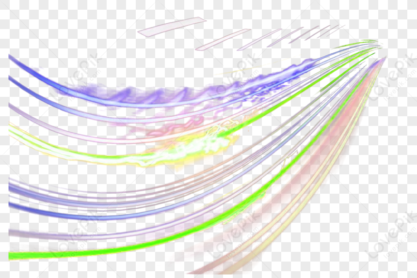 Color Curve Light Source Effect PNG Free Download And Clipart Image For ...