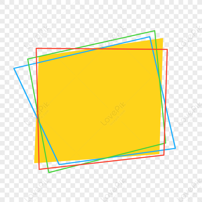 Colored Rectangle Border, Rectangle Frame, Rectangle Shape, Rectangle ...