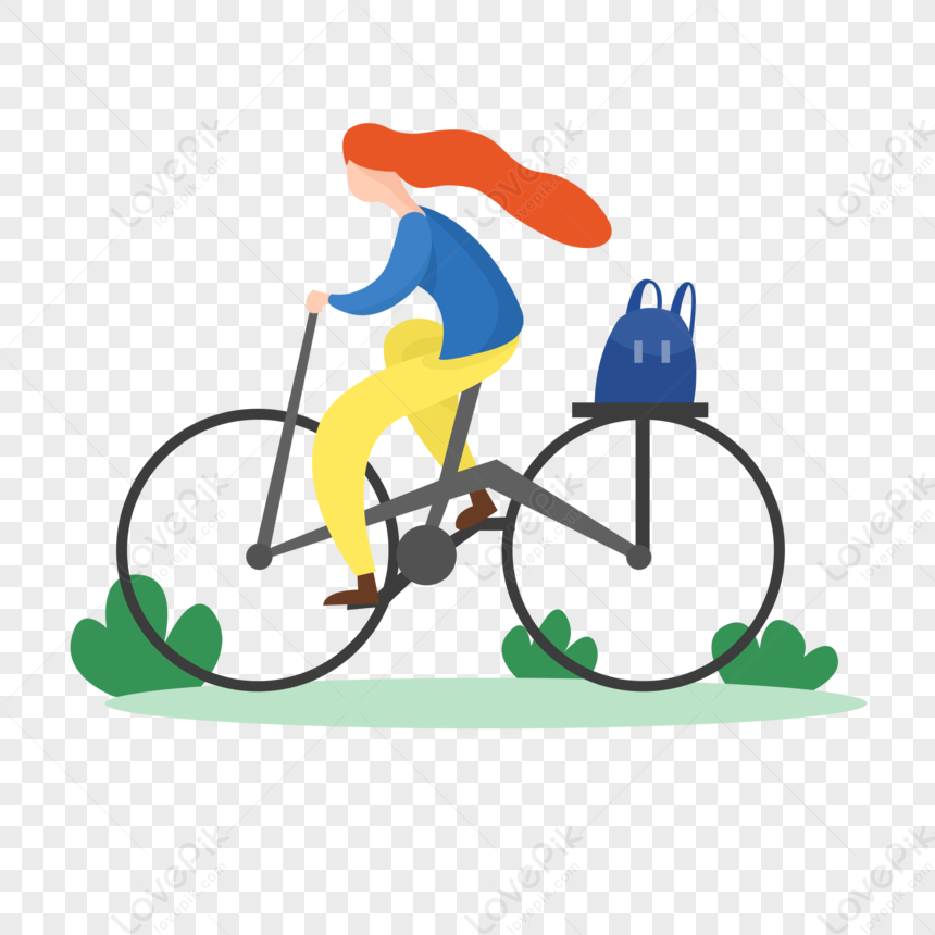 animated cycling clipart free