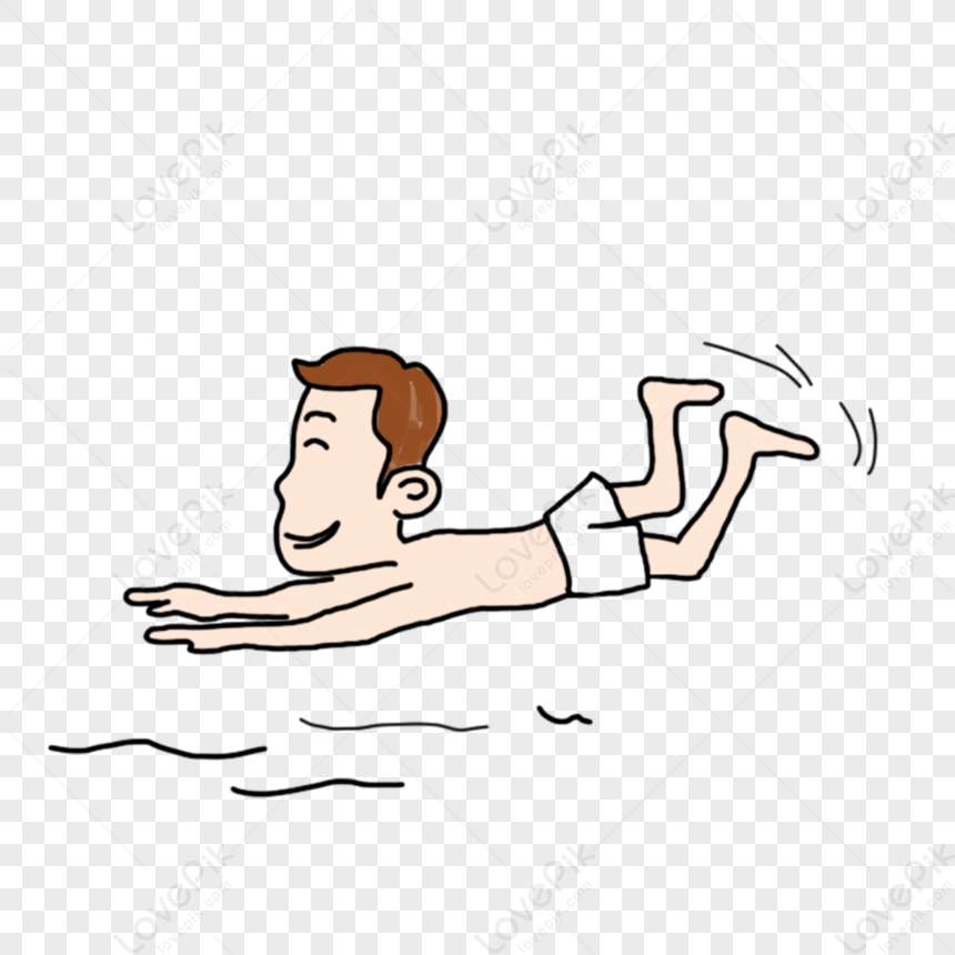 swimming and diving clipart
