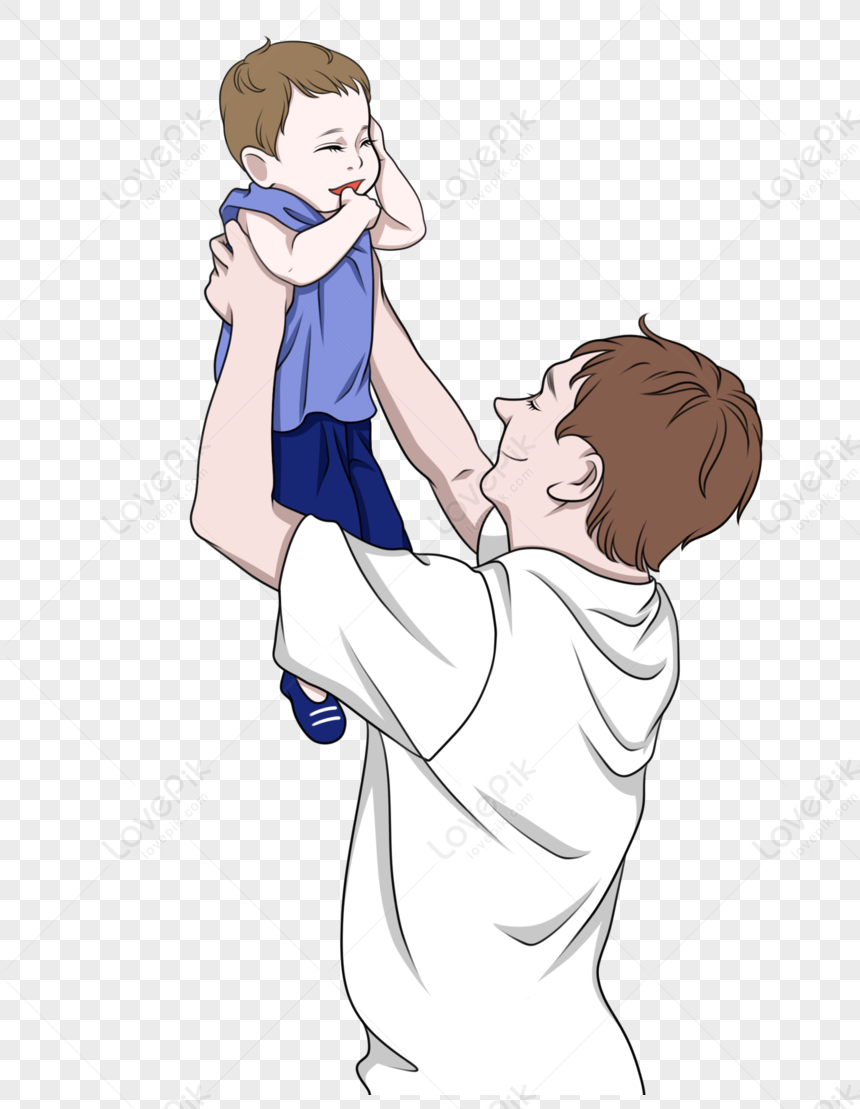 Padre Cría Alto Hijo PNG Imágenes Gratis - Lovepik