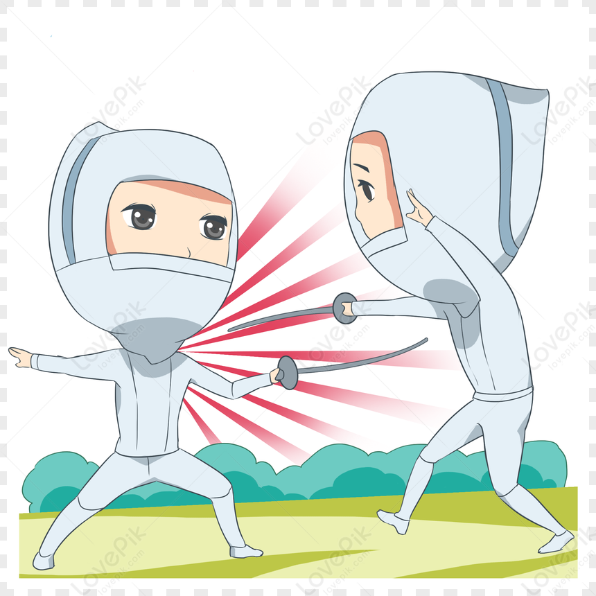 Fencing Competition Png Free Download And Clipart Image For Free Download Lovepik