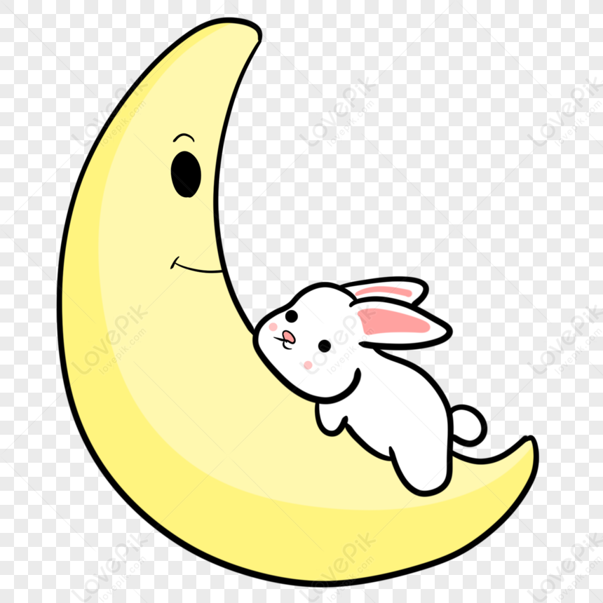 Good Night Cute Rabbit Expression Pack PNG Picture And Clipart Image ...