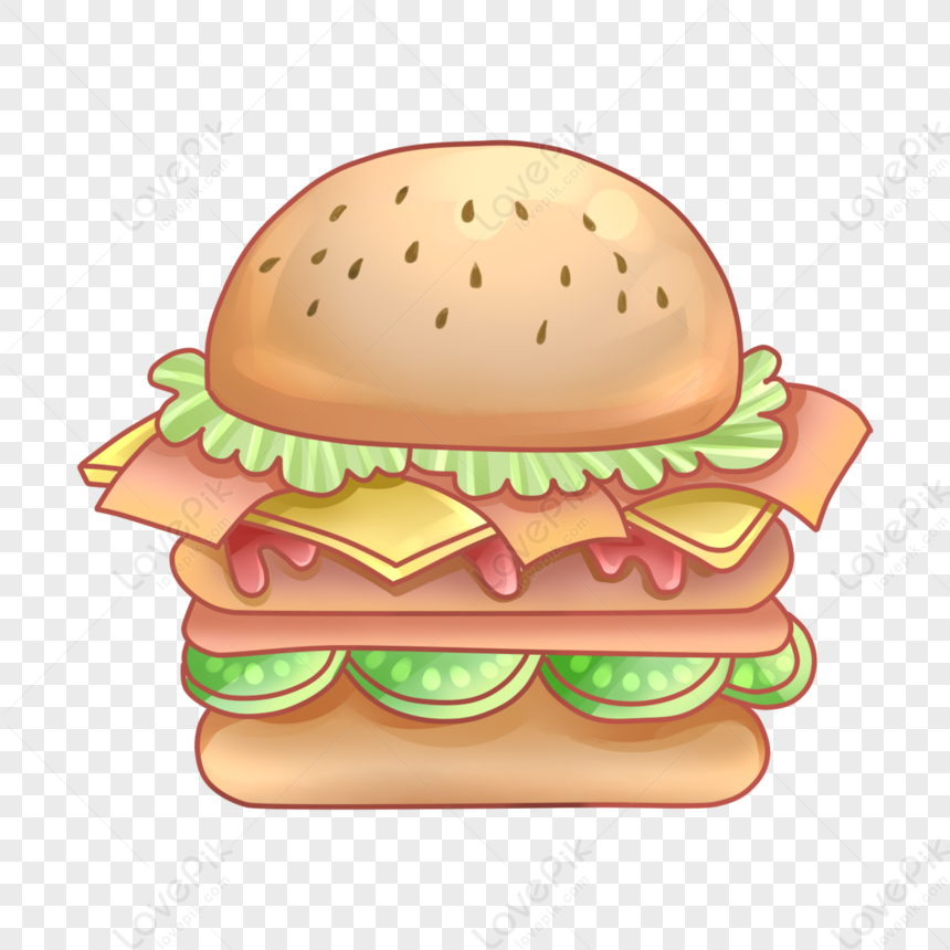 Hamburger Free PNG And Clipart Image For Free Download - Lovepik ...