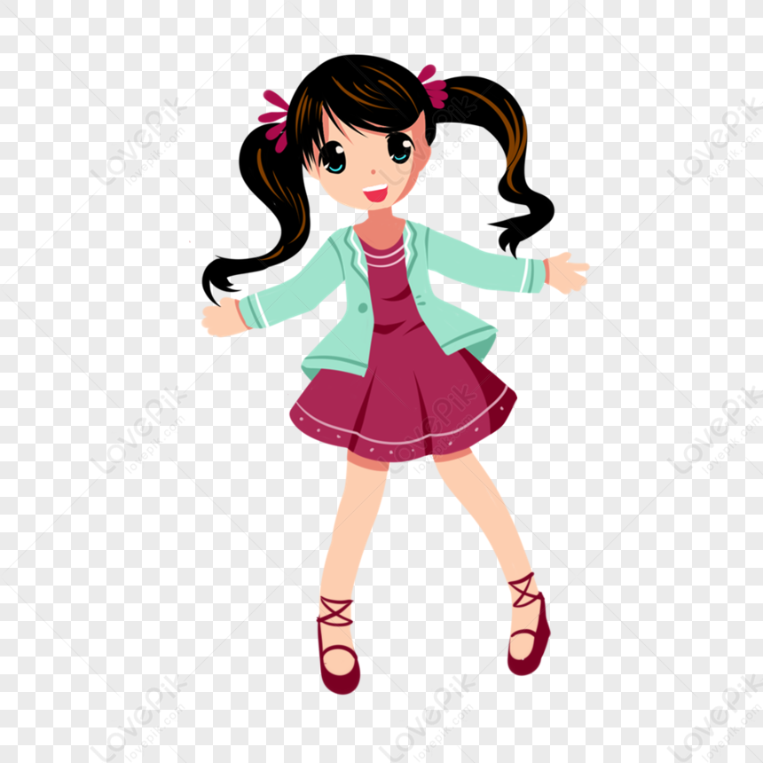 Happy Girl Png Transparent Image And Clipart Image For Free Download 