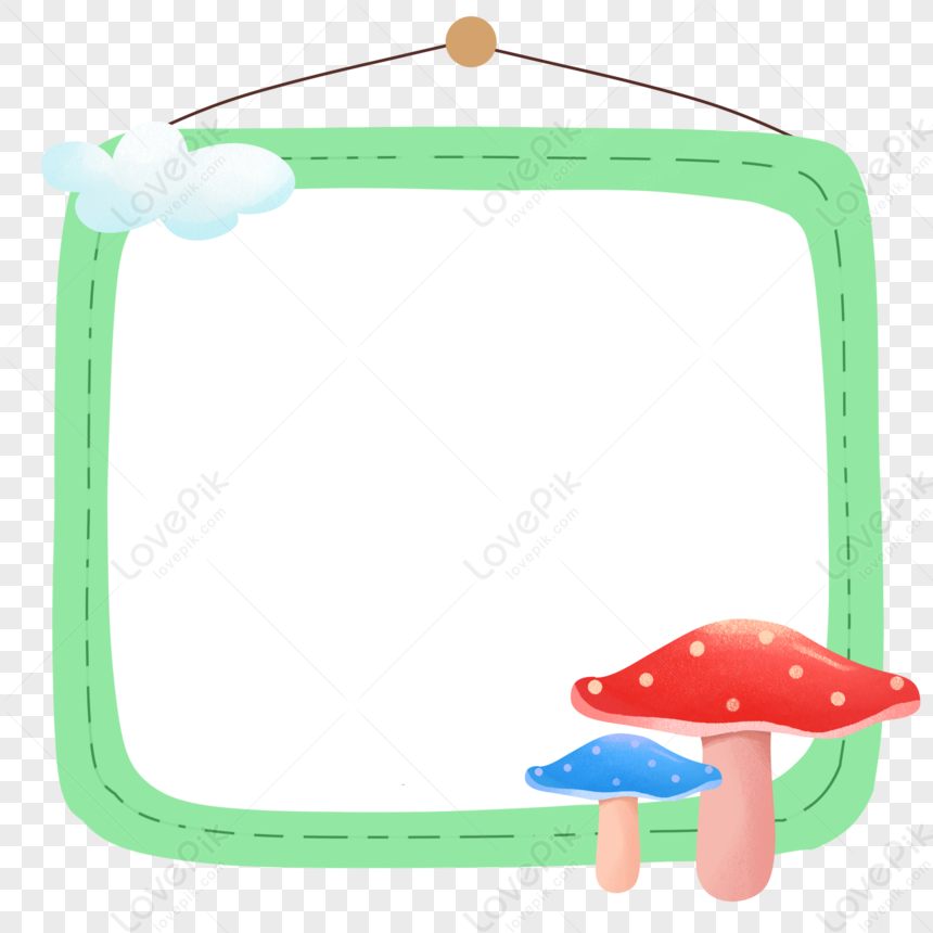 Mushroom Border PNG Image Free Download And Clipart Image For Free ...