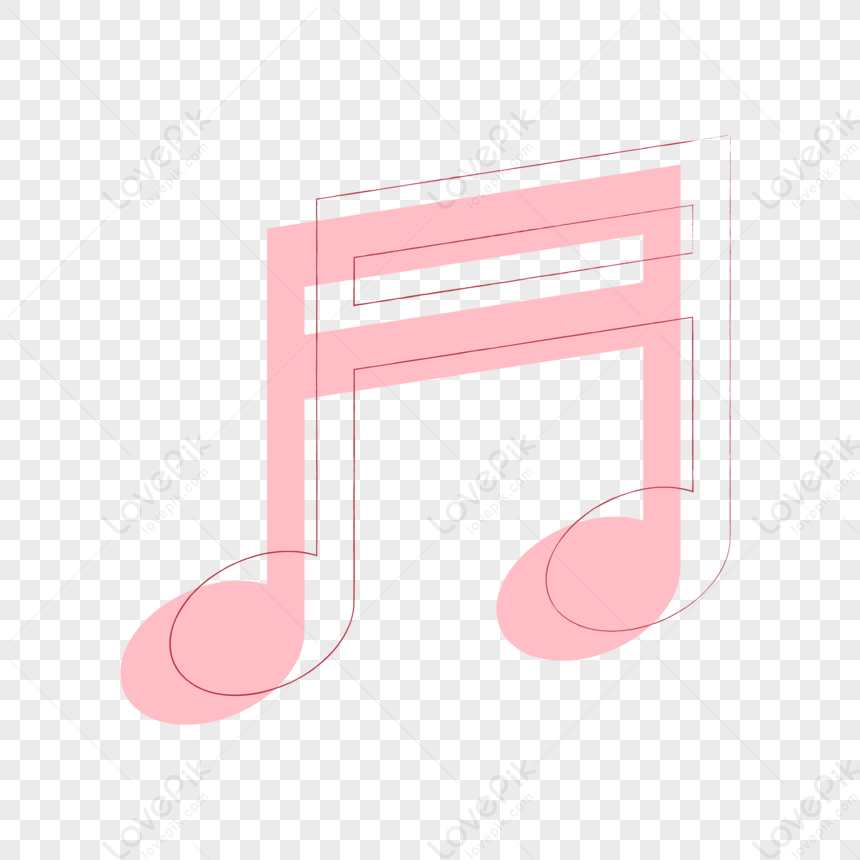 Note, Musical Notes, Pink, Elements PNG Free Download And Clipart Image ...