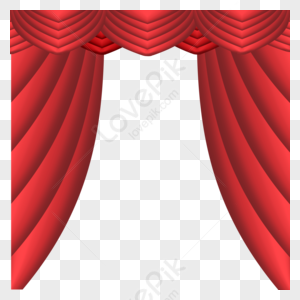 Red Curtains PNG Images With Transparent Background | Free Download On  Lovepik