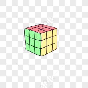 ảnh Đồ chơi khối lập phương của Rubik PNG