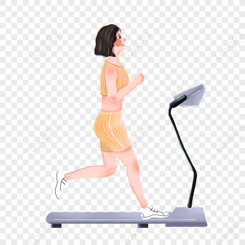 Running Fitness Girl, Girl, Girl, Fitness PNG White Transparent And ...