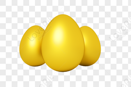 Golden Eggs PNG Images With Transparent Background | Free Download On ...