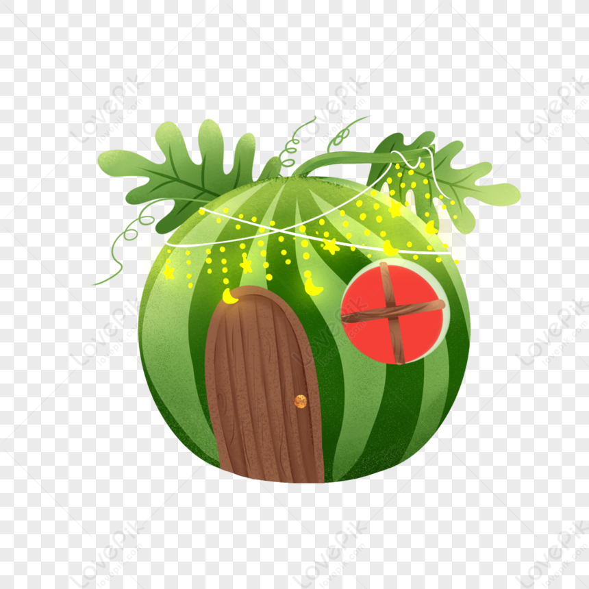 Watermelon House PNG Transparent Background And Clipart Image For ...