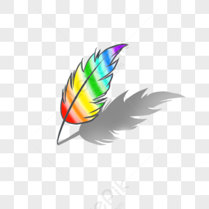 Cartoon Feather PNG Images With Transparent Background | Free Download On  Lovepik