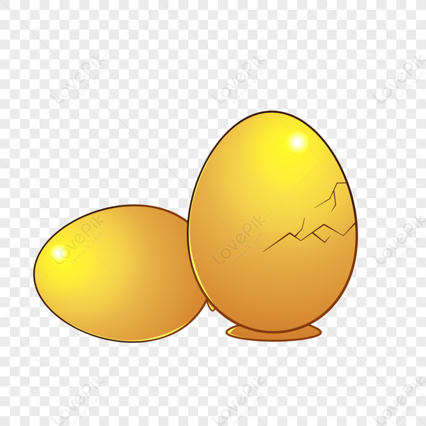 Golden Egg transparent PNG - StickPNG