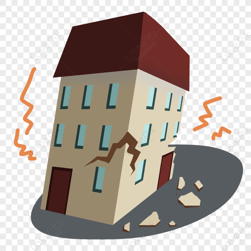 House Collapse, Collapse, House, Disaster PNG Hd Transparent Image And ...