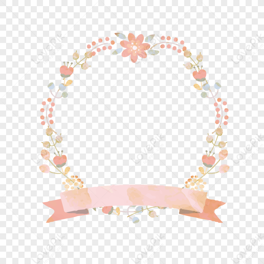 pink elegant frame png