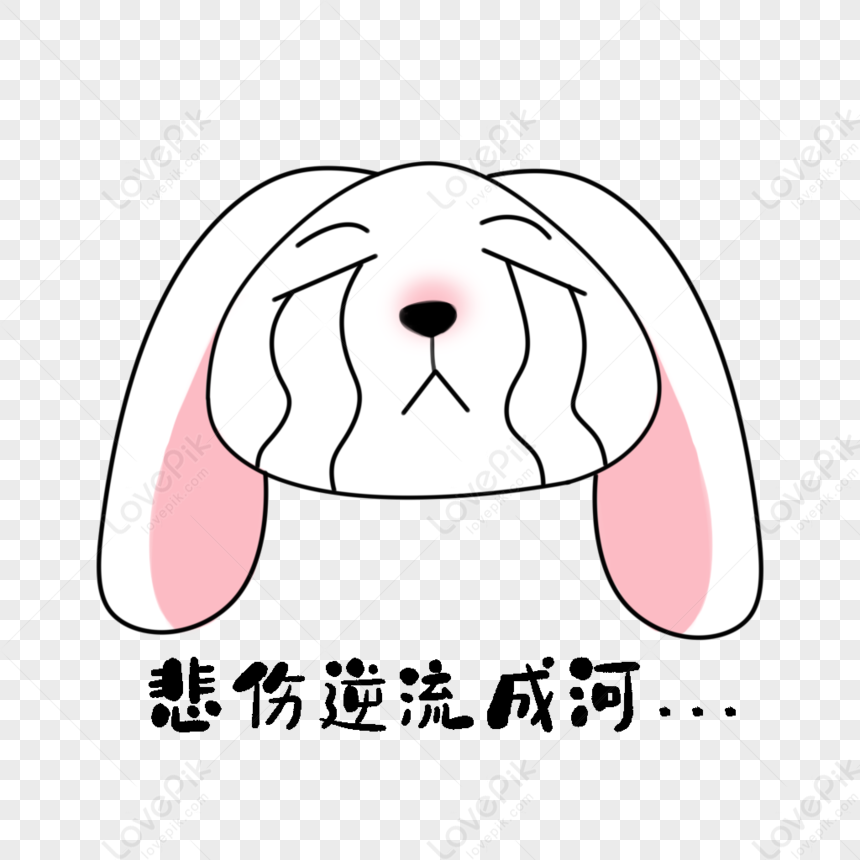 Sad rabbit. Sad Rabit. Sad Rabbit PNG.