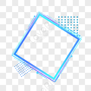 Square Gradient Border PNG Images With Transparent Background | Free ...