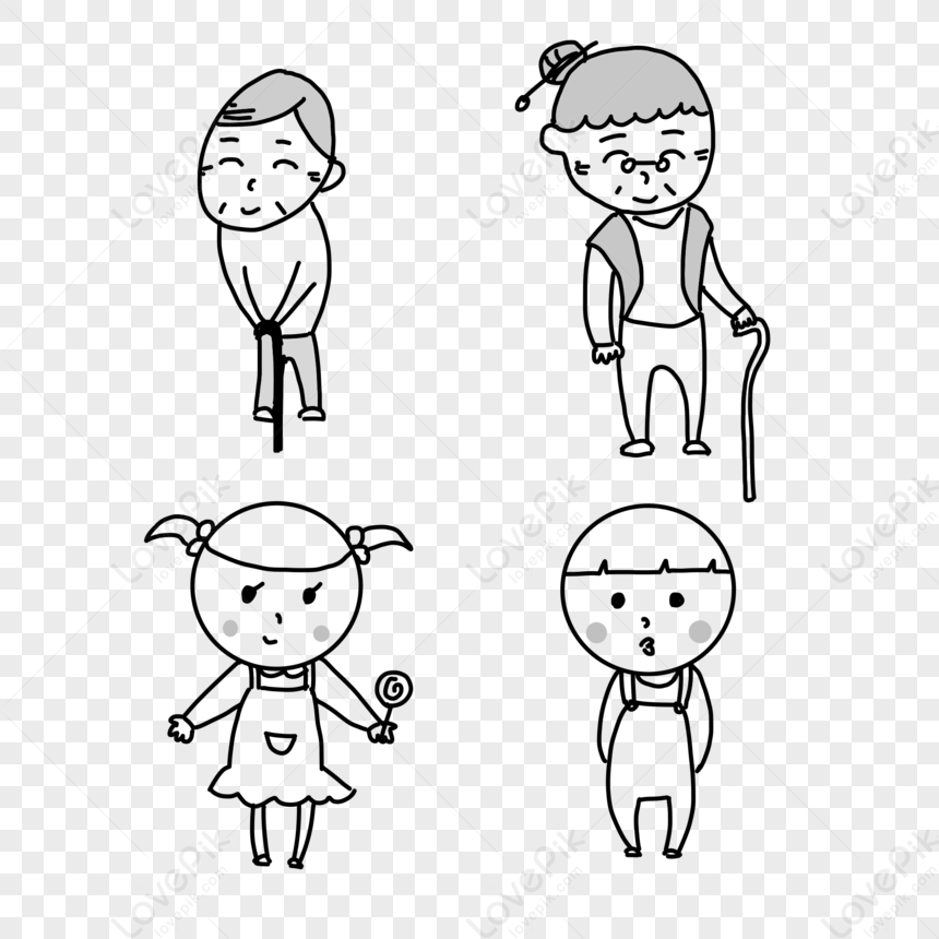 Stick Figure Expression Pack PNG Imagens Gratuitas Para Download - Lovepik