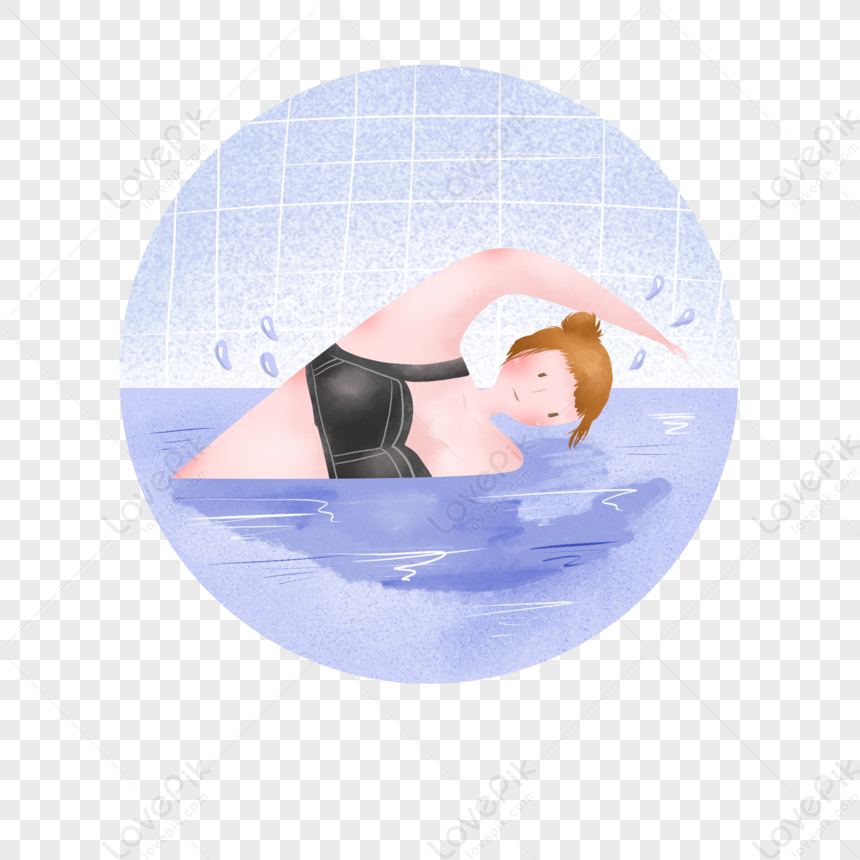 Summer Vacation To Summer Swimming Class, Free, Summer, Swimming PNG Hd ...